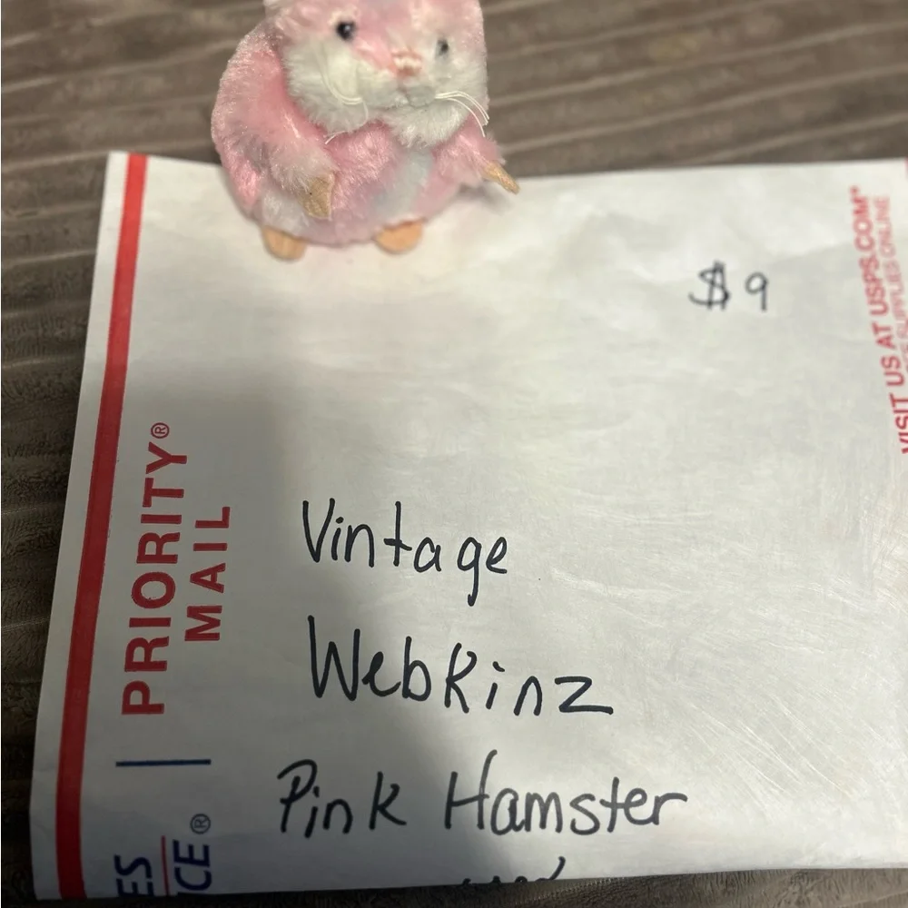 Webkinz Colorfful Plush Hamster Toys